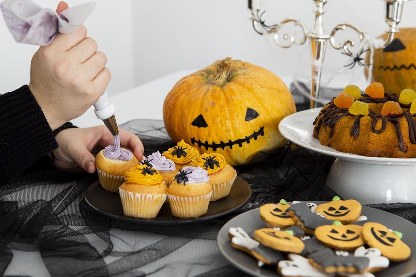 halloweenské cukroví