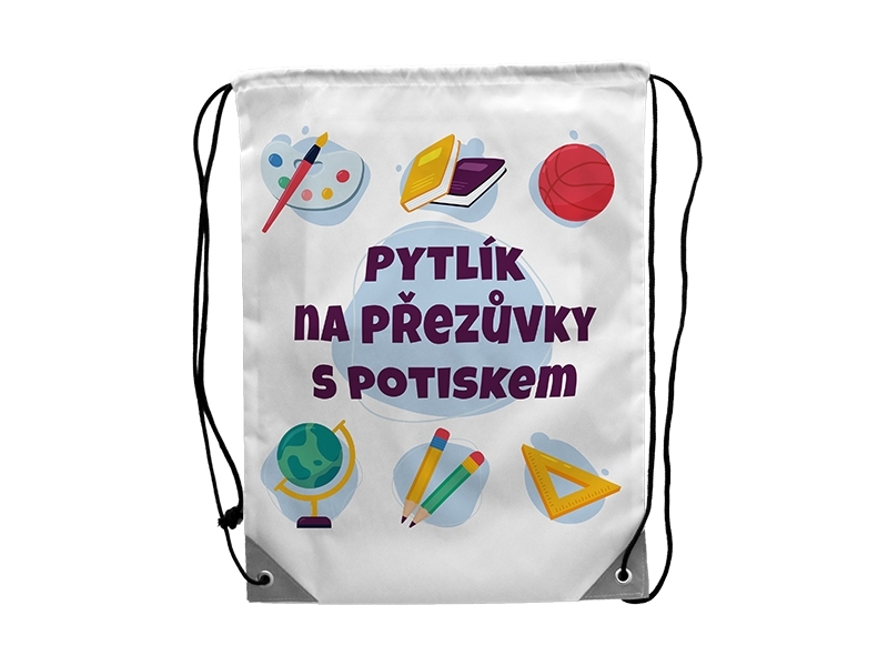 Pytlík na přezůvky s potiskem