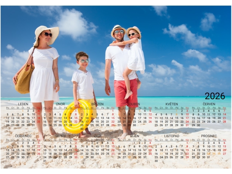 Kalendáře z vlastních fotografií