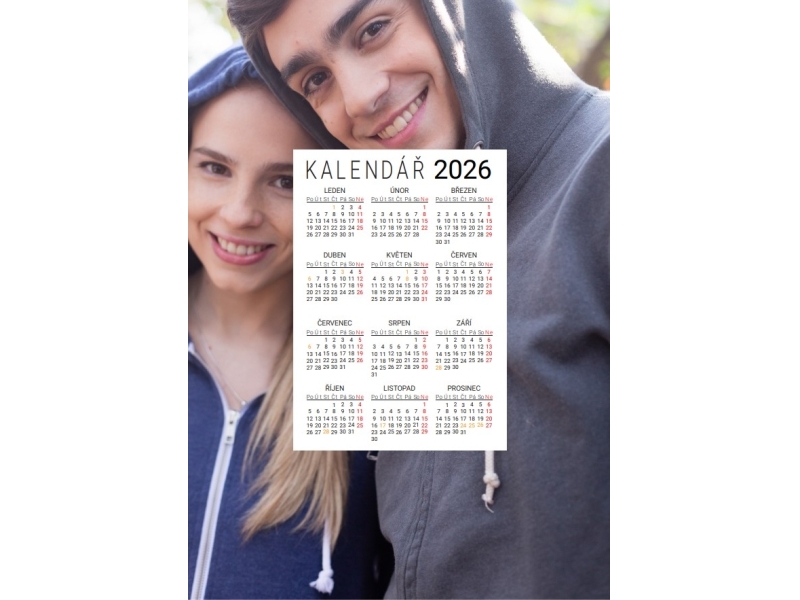 Kalendáře z vlastních fotografií