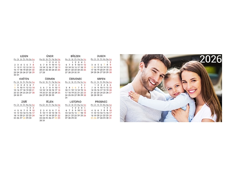 Kalendáře z vlastních fotografií
