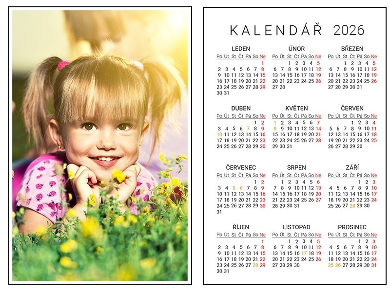 Kalendáře z vlastních fotografií